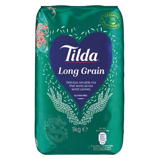 Picture of TILDA LONG GRAIN RICE 1KG